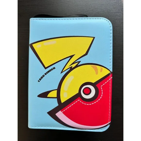 binder sleeves for pokemon cards MoKo Card Binder for Pokemon Cards Binder 4-Pocket, 400 Pockets Tradin –  Mokodirect